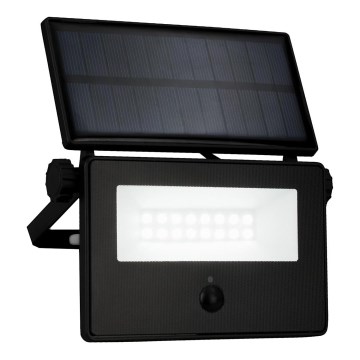 Brilo - Projecteur solaire LED avec capteur LED/5W/5,5V IP54 1200 mAh