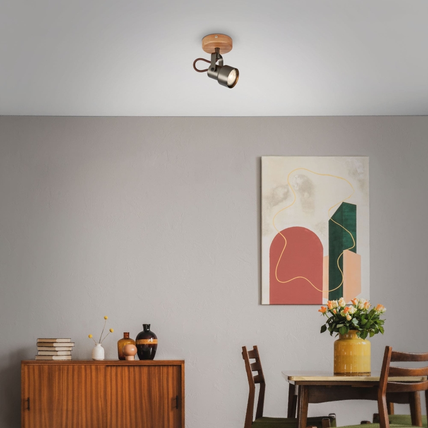 Brilo - Spot LED TAHUN 1xGU10/5W/230V 3000K marron