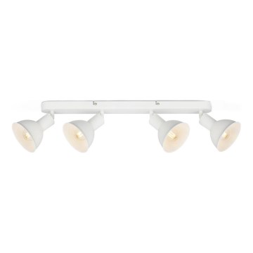 Brilo - Spot RETRO 4xE14/25W/230V blanc