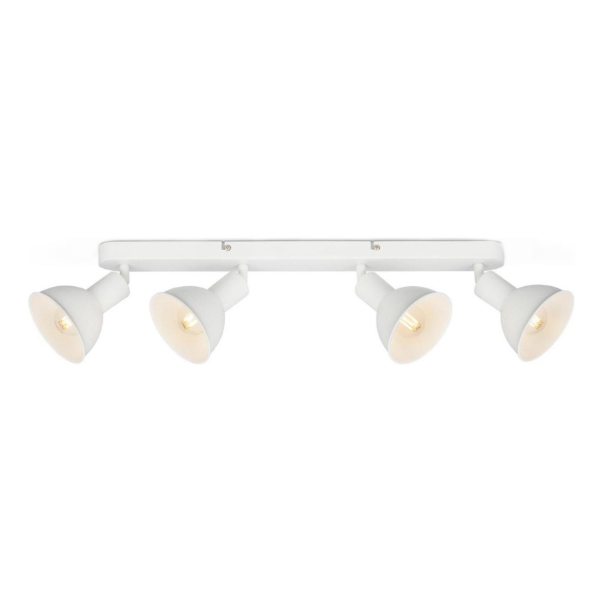 Brilo - Spot RETRO 4xE14/25W/230V blanc