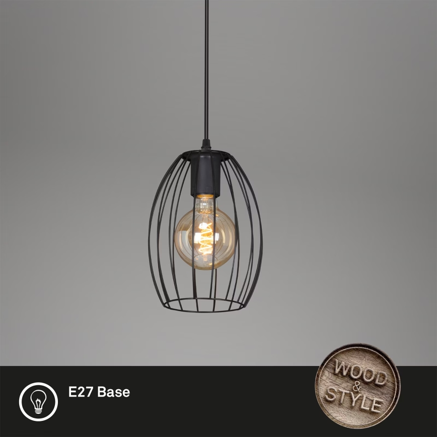 Brilo - Suspension sur câble WAKTU 1xE27/60W/230V