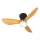 Brilo - Ventilateur de plafond LED dimmable LUFITO LED/15W/230V 3000/4000/6000K beige + télécommande
