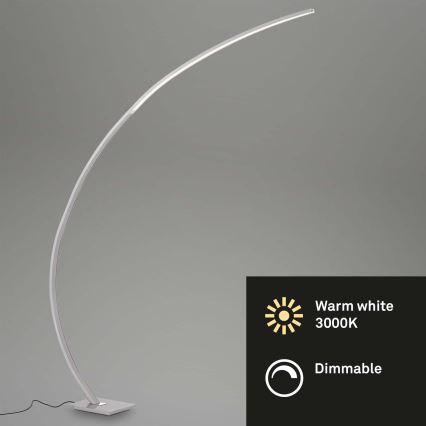 Briloner 1364-019 - Lampadaire à intensité variable FLY LED/18W/230V