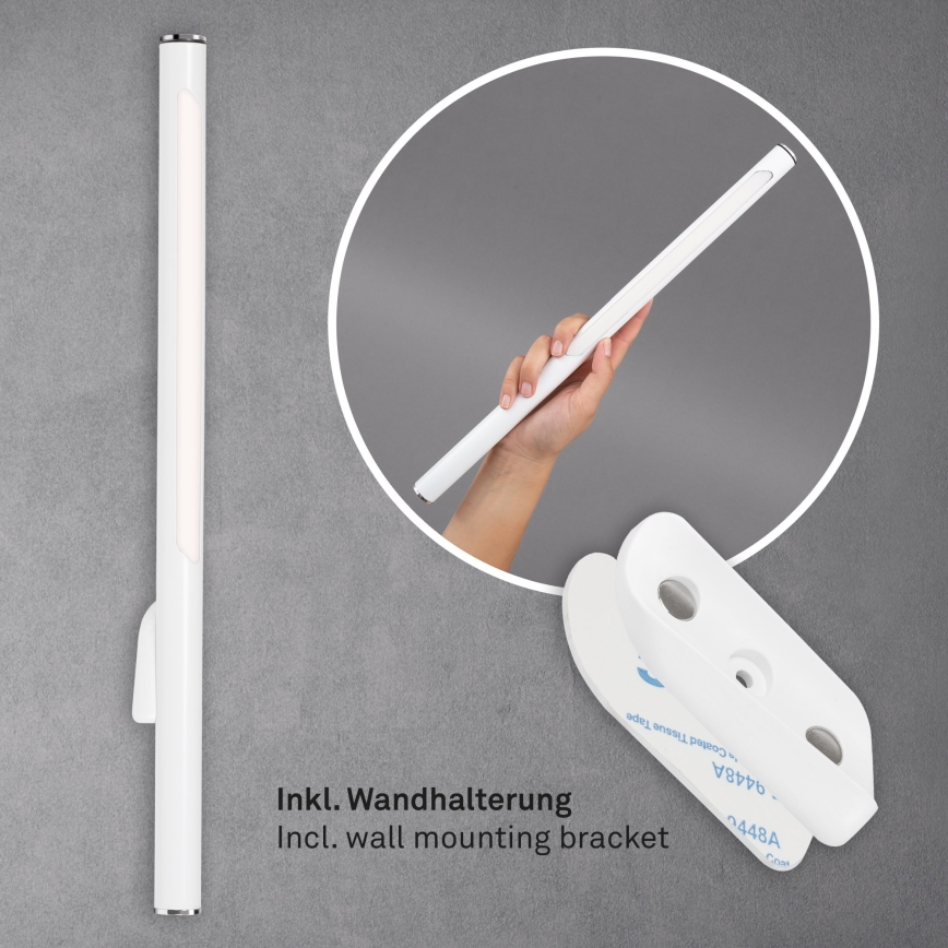 Briloner 1384-016 - Lampadaire tactile à intensité variable 2in1 EVERYWHERE LED/2,3W/5V 2000 mAh