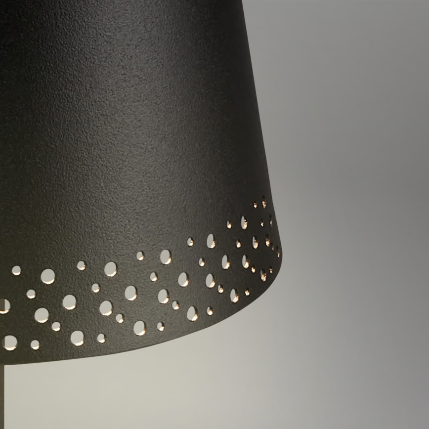 Briloner 1438015 - Lampadaire LED dimmable KIKI LED/4,3W/5V IP44 2600 mAh noir