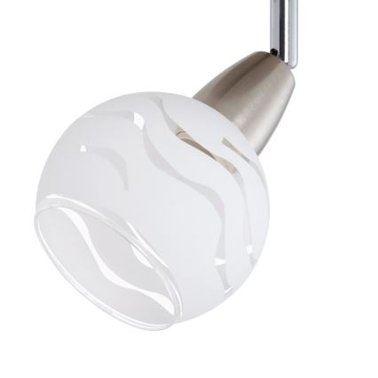 Briloner 2046-032 - Lustre encastré VIOLA 3xE14/40W/230V
