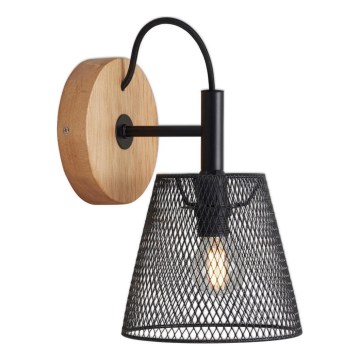 Briloner 2077-015 - Applique murale WOOD & STYLE 1xE14/25W/230V hévéa