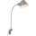 Briloner 2079-014 - Applique murale flexible 1xE27/10W/230V argent