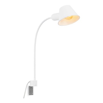 Briloner 2079-016 - Applique murale flexible 1xE27/10W/230V blanc
