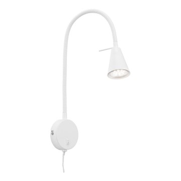 Briloner 2082-016 - Lampe murale LED flexible COMFORT LIGHT 1xGU10/5W/230V blanche