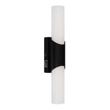 Briloner 2111-015 - Éclairage miroir de salle de bains LED/6,5W/230V 32 cm noir