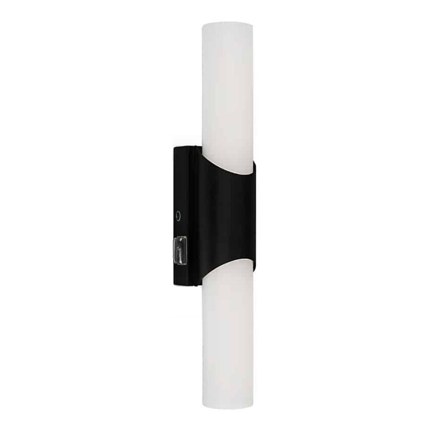 Briloner 2111-015 - Éclairage miroir de salle de bains LED/6,5W/230V 32 cm noir