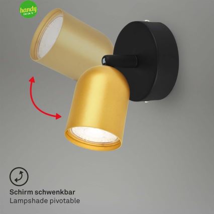 Briloner 2145-017 - Spot mural 1xGU10/9W/230V