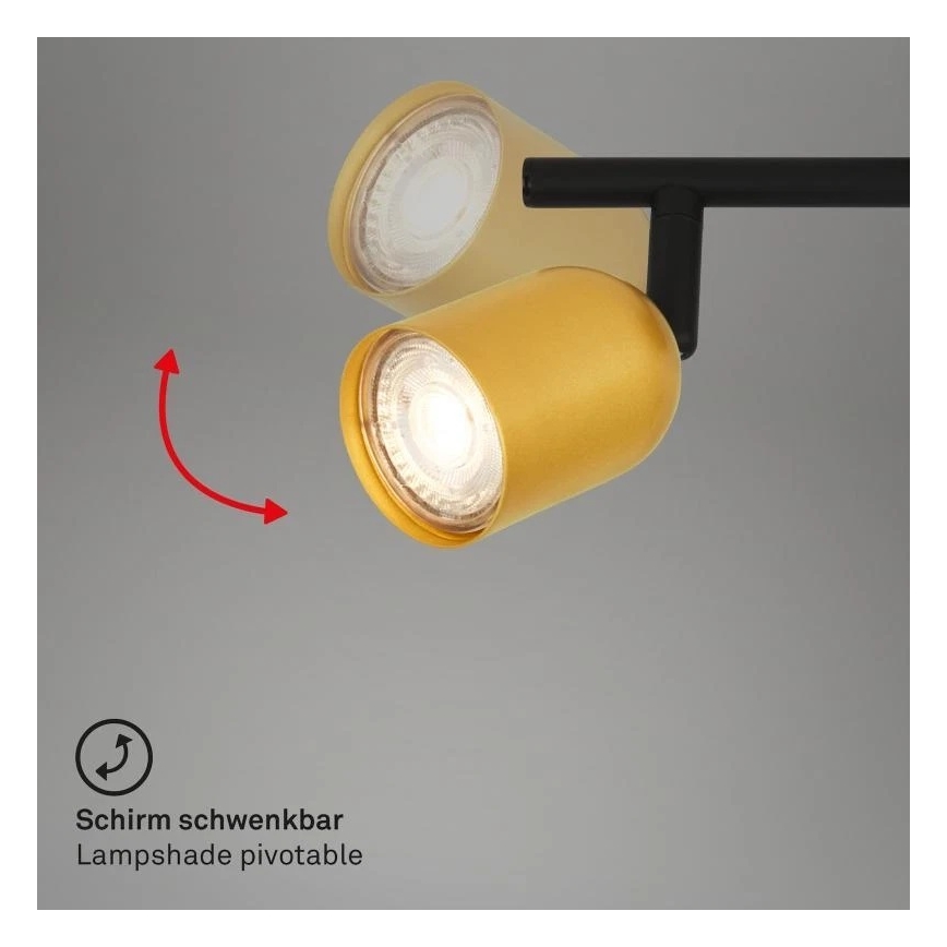 Briloner 2145-027 - Spot orientable 2x GU10, 9 W, 230 V