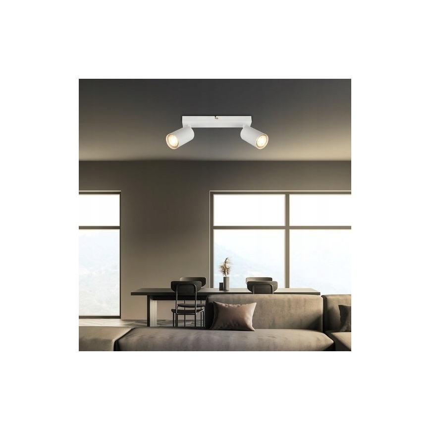 Briloner 2172-026 - Spot 2xGU10/9W/230V blanc