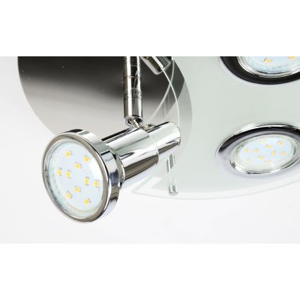 Briloner 2228-038 - spot LED SPLASH 3xGU10/3W/230V