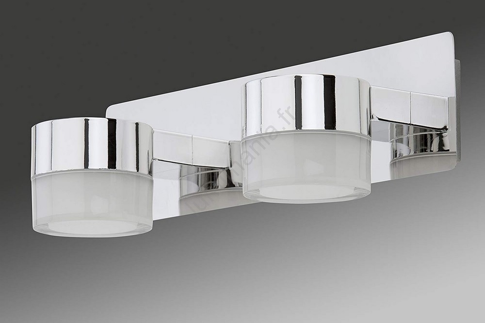 Briloner 2247-028 - Applique murale LED salle de bain SURF 2xLED/5W