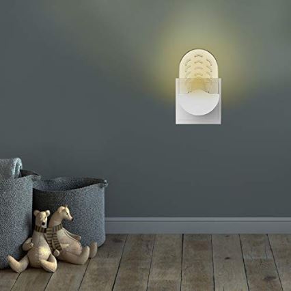 Briloner 2284-016 - Lampe LED enfant à brancher NIGHT 1xLED/0,5W/230V