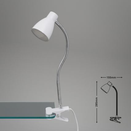 Briloner 2615-016P - Lampe à pince LED GRIP LED/2,5W/230V blanc