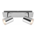 Briloner 2731-028 - Spot pour salle de bains BANYO 2xGU10/5W/230V IP44 chrome brillant