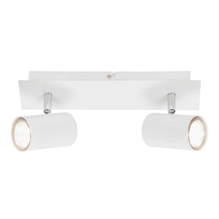 Briloner 2857-026 - Spot SPOT 2xGU10/40W/230V blanc