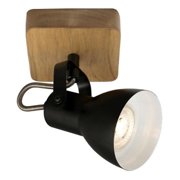 Briloner 2902-015 - Spot SPOT 1xGU10/35W/230V hévéa