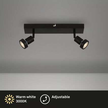 Briloner 2926-025 - Spot LED 2xGU10/4,9W/230V