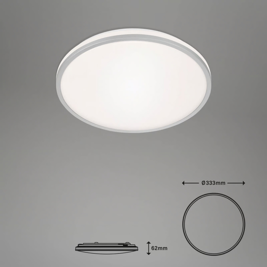 Briloner 3064-014 - Plafonnier LED dimmable IVY/24W/230V Wi-Fi Tuya Ø 33,3 cm + télécommande