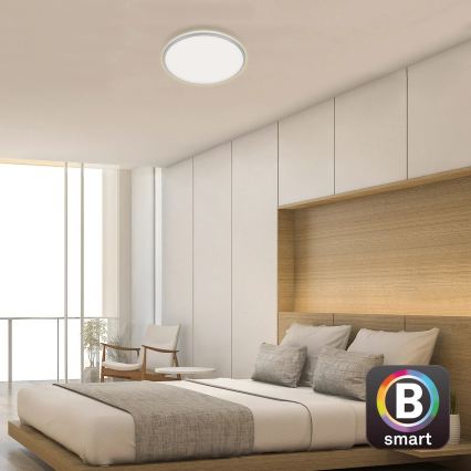 Briloner 3065-014 - Plafonnier LED dimmable IVY LED/42W/230V Wi-Fi Tuya Ø 49 cm + télécommande