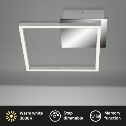 Briloner 3105-018 - Plafonnier à intensité variable FRAMES LED/9,7W/230V