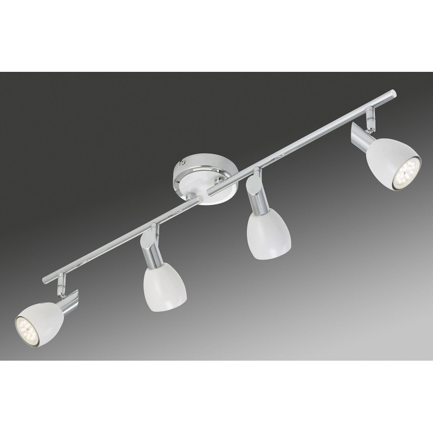 Briloner 3111-046 - Spot LED COMBI 4xGU10/5W/230V