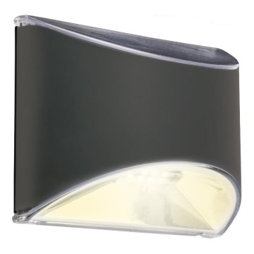 Briloner 3133015 - LED Applique solaire LED/2W/3,7V IP44 3000K 300 mAh