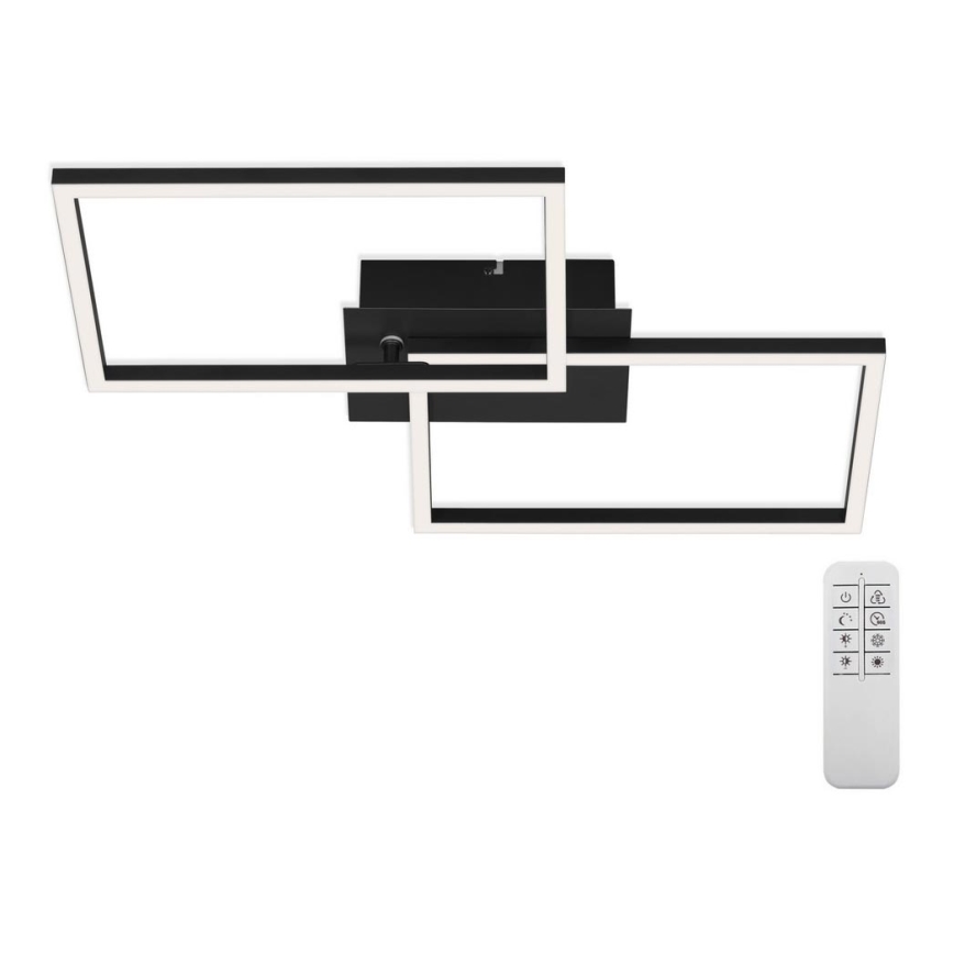 Briloner 3149-018 - Lustre monté en surface à intensité variable FRAME 2xLED/15W/230V + Télécommande