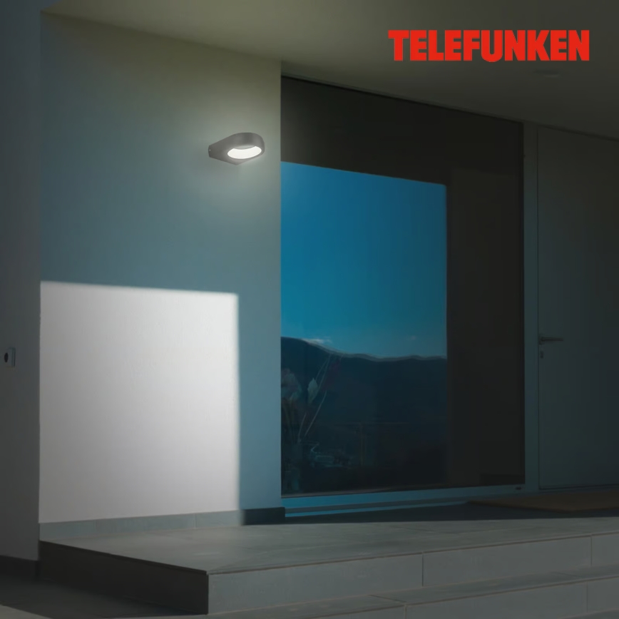 Briloner 320205TF - applique murale extérieure LED/7,5W/230V IP44 noir