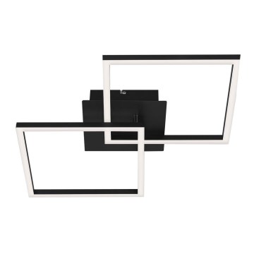 Briloner 3210-015 - Plafonnier à intensité variable FRAME 2xLED/11W/230V noir