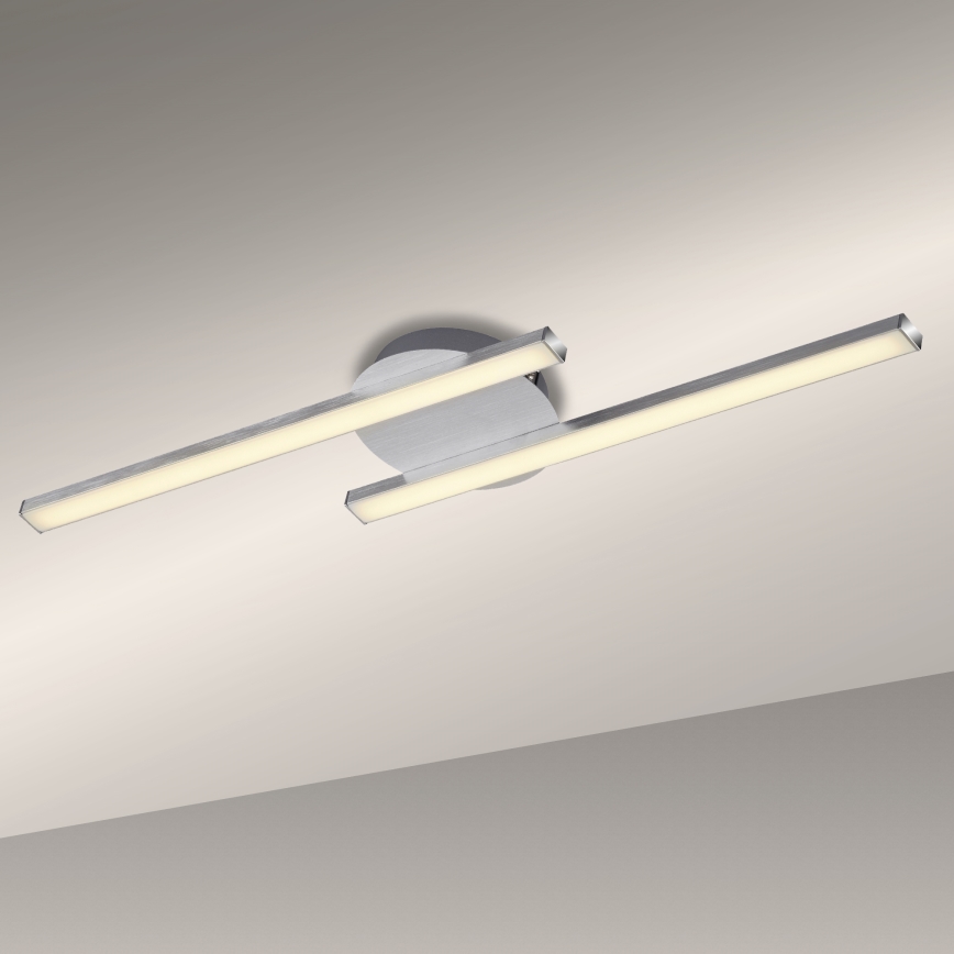 Briloner 3257-029 - Plafonnier LED GO 2xLED/6W/230V