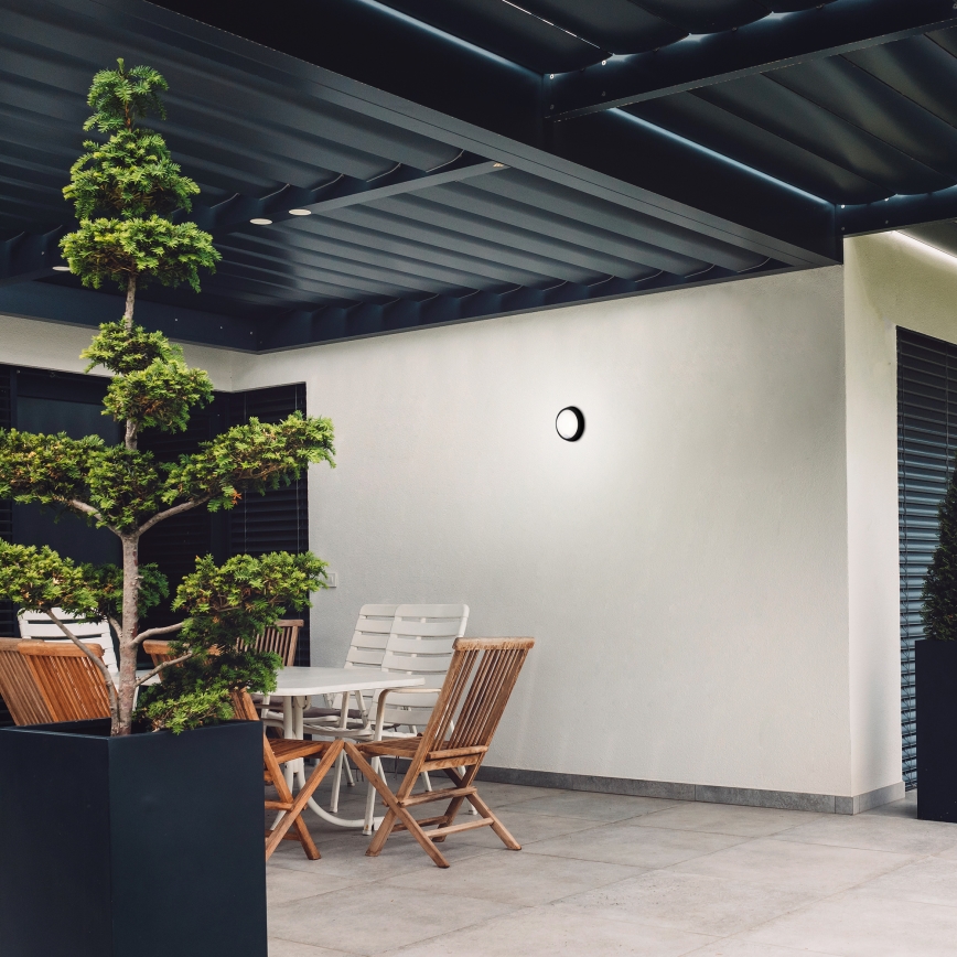 Briloner 3352-015 - Lampe d'extérieur avec détecteur HELSINKI LED/12W/230V IP44