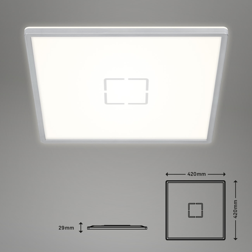 Briloner 3393-014 - plafonnier LED FREE LED/22W/230V 42x42 cm