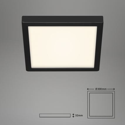 Briloner 3467-415 - plafonnier LED FIRE LED/21W/230V 30x30 cm