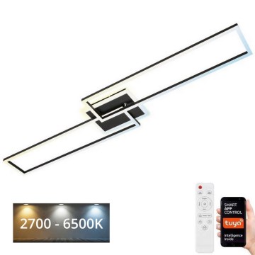Briloner 3538-015 - Plafonnier LED à intensité variable FRAME 2xLED/20W/230V 2700-6500K Wi-Fi Tuya + Télécommande