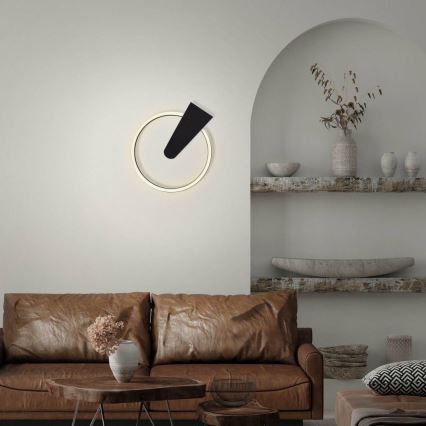 Briloner 3542-015 - Plafonnier à intensité variable NICO LED/12W/230V noir
