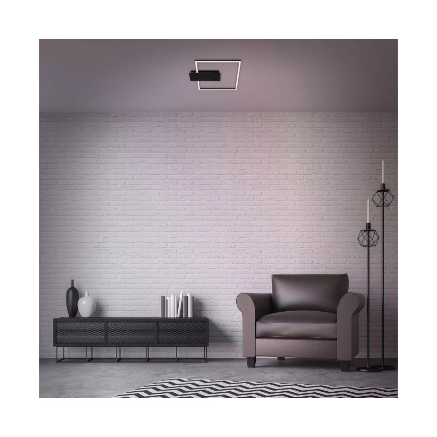 Briloner 3544-015 - Plafonnier à intensité variable NICO LED/12W/230V noir