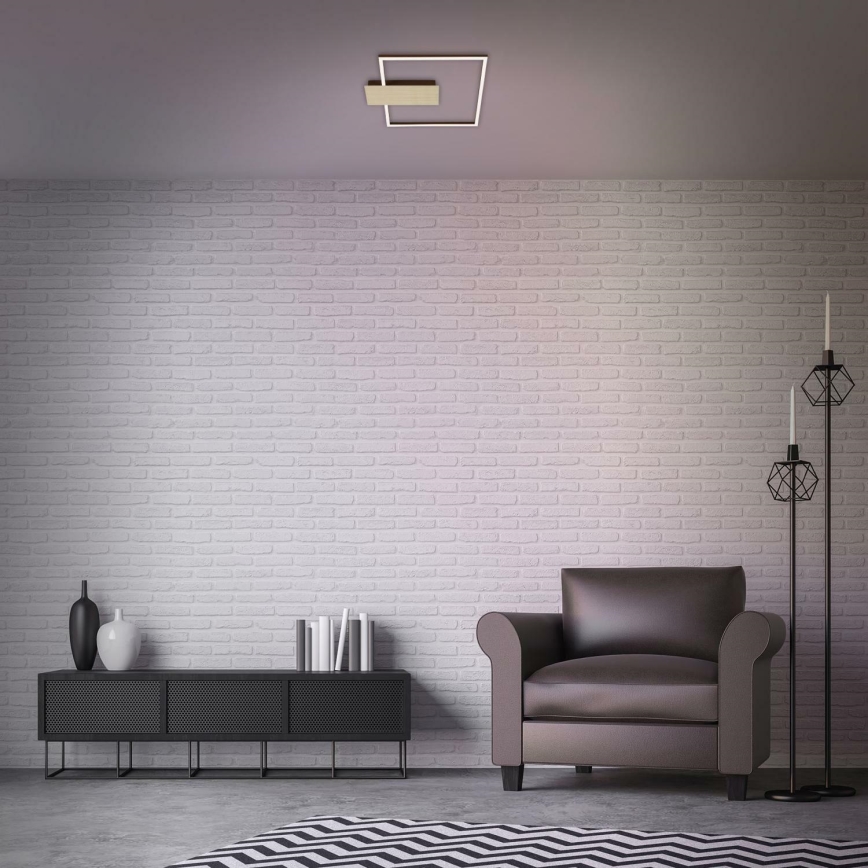 Briloner 3544-017 - Plafonnier à intensité variable NICO LED/12W/230V doré