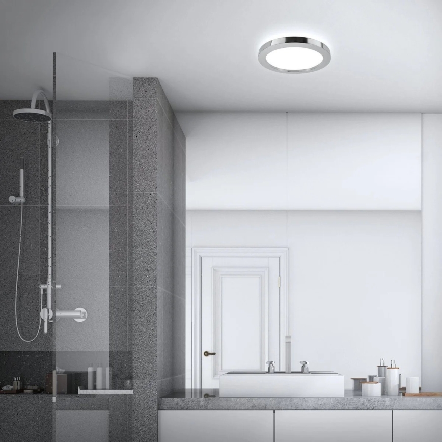 Briloner 3673-018 - Plafonnier salle de bain SPLASH LED/28W/230V d. 41 cm