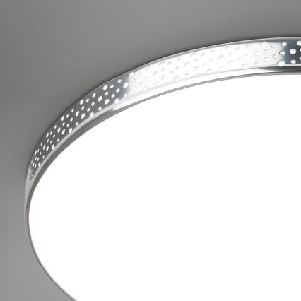 Briloner 3679-018 - Plafonnier RGB à intensité variable salle de bain MAGA LED/18,5W/230V 3000-6500K d. 35,5 cm + télécommande