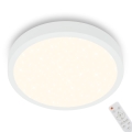 Briloner 3704-016 - Plafonnier à intensité variable RUNA LED/22W/230V 2700-6500K blanc + télécommande