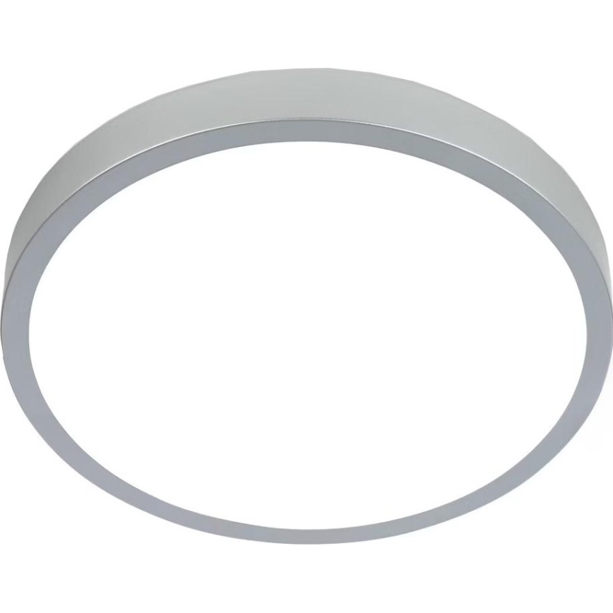 Briloner 3709-014 - Plafonier RGBW à intensité variable LED/22W/230V 4000K d. 38 cm argent + Télécommande