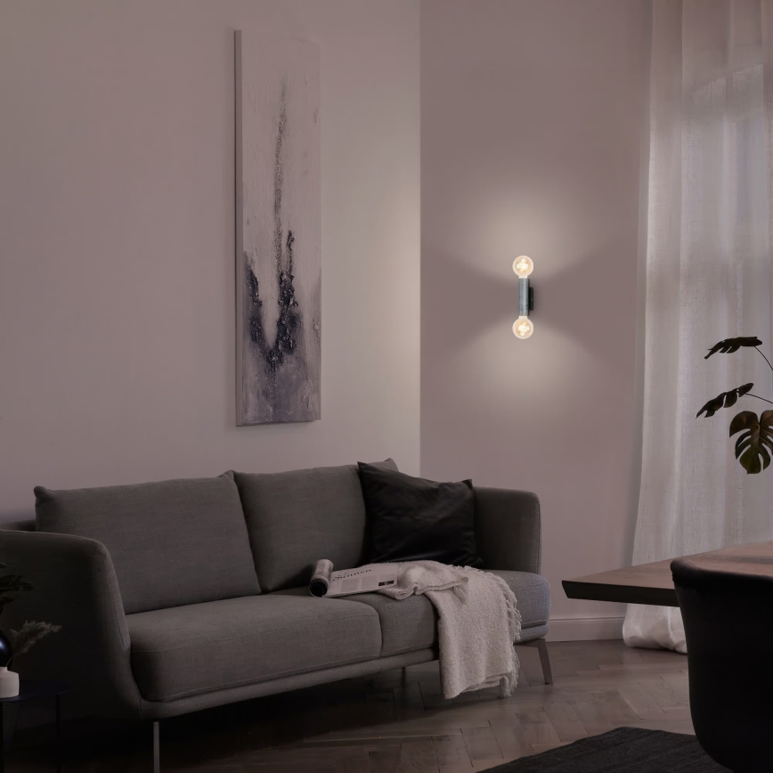 Briloner 3710-024 - Applique murale 2xE27/10W/230V