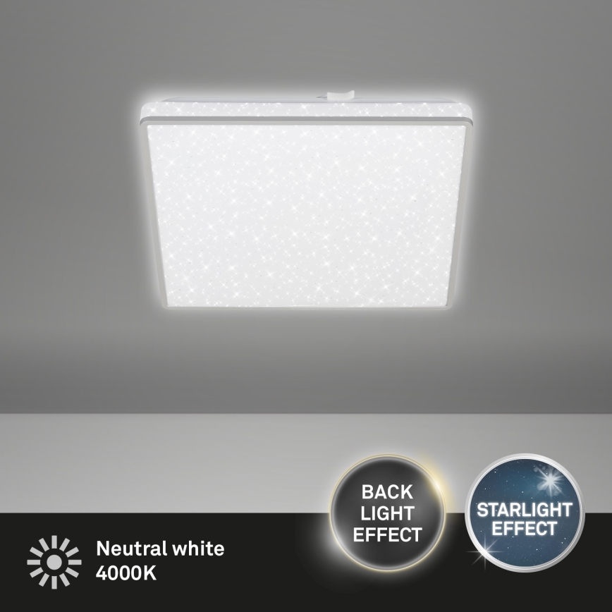Briloner 3748-414 - Plafonnier LINO LED/15W/230V chrome mat