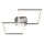 Briloner 3751-019 - Plafonnier à intensité variable FRAME LED/20W/230V chrome brillant
